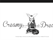 Tablet Screenshot of creamy-dreamy.com